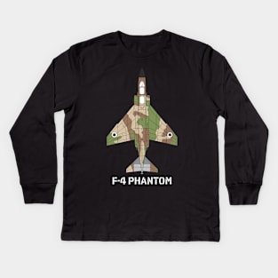 McDonnell Douglas F-4 Phantom II (Israel) Kids Long Sleeve T-Shirt